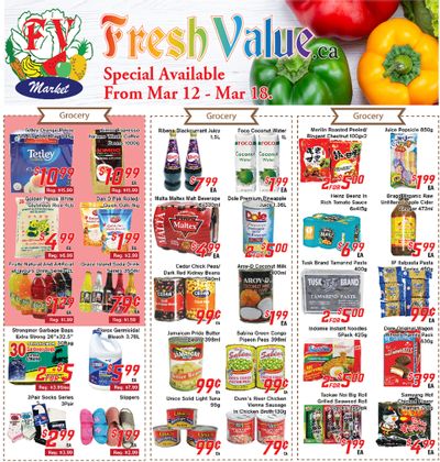 Fresh Value Flyer March 12 to 18