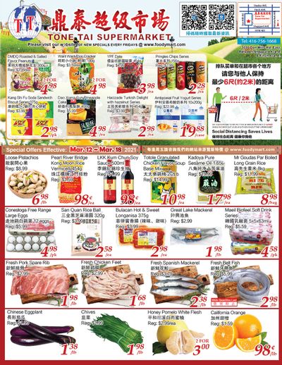 Tone Tai Supermarket Flyer March 12 to 18