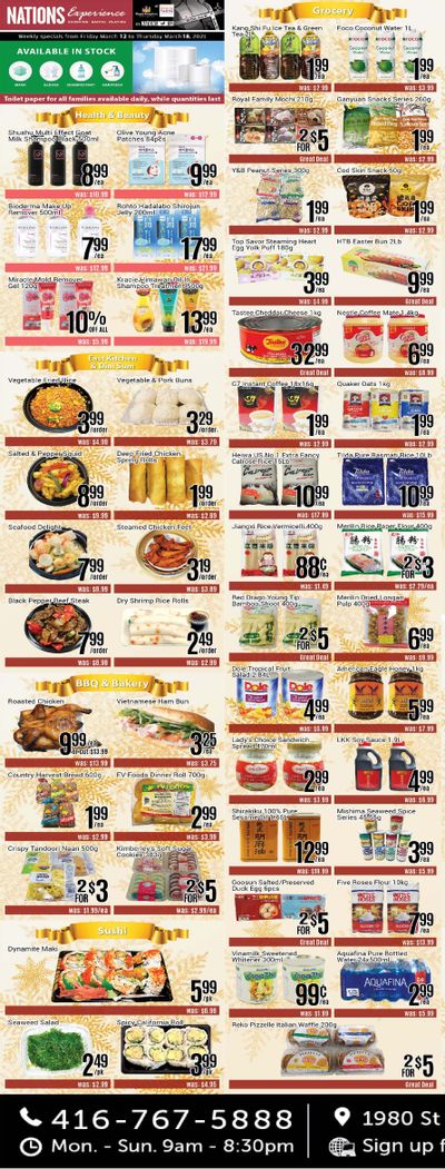 Nations Fresh Foods (Toronto) Flyer March 12 to 18
