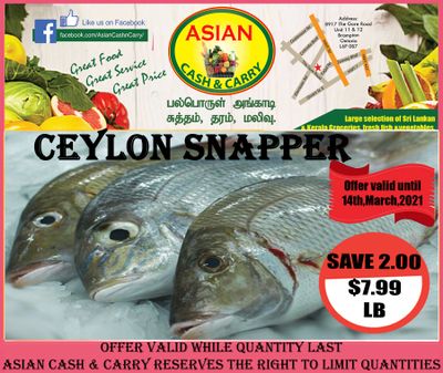 Asian Cash & Carry Flyer March 12 to 18
