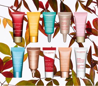 Clarins Canada Thanksgiving Offer: 10 FREE Samples With Any Order