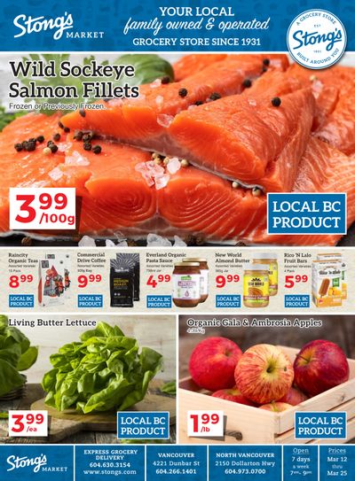 Stong's Market Flyer March 12 to 25