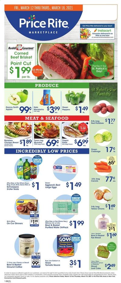 Price Rite (CT, MA, MD, NH, NJ, NY, PA, RI) Weekly Ad Flyer March 12 to March 18