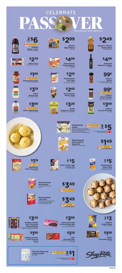 ShopRite (CT, DE, MD, NJ, NY, PA) Weekly Ad Flyer March 14 to March 27