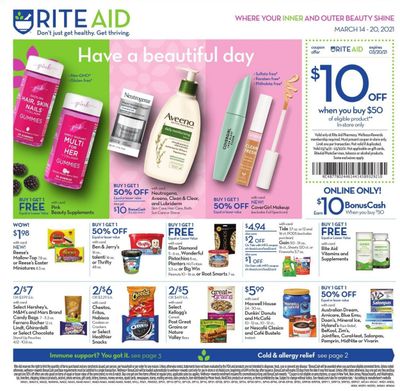 RITE AID Weekly Ad Flyer March 14 to March 20