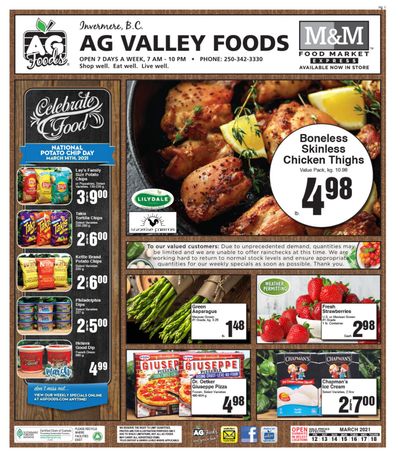 AG Foods Flyer March 12 to 18