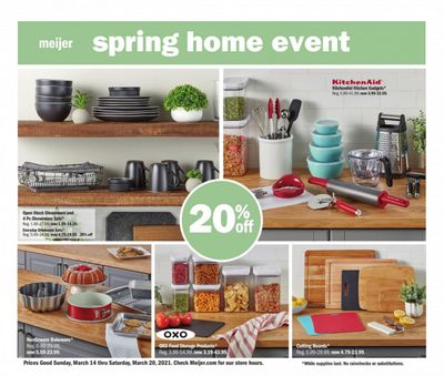 Meijer (IL, IN, KY, MI, OH, WI) Weekly Ad Flyer March 14 to March 20