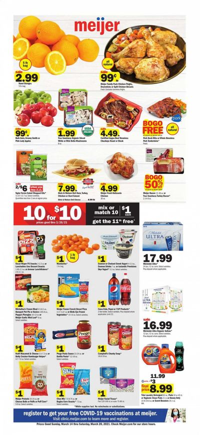 Meijer (IL) Weekly Ad Flyer March 14 to March 20