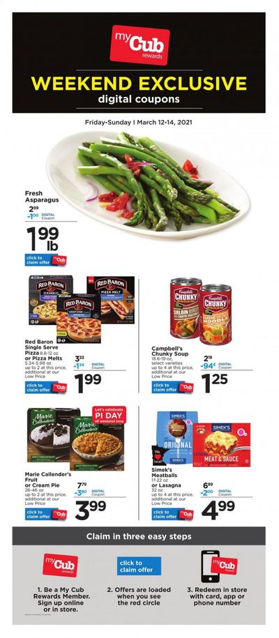 Cub Foods Weekly Ad Flyer March 12 to March 14