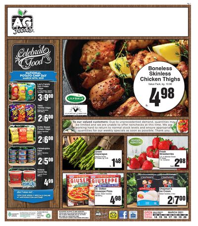 AG Foods Flyer March 14 to 20