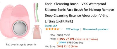 Amazon Canada Deals: Save 34% on Facial Cleansing Brush + 17% on Air Fryer Oven + More Offers