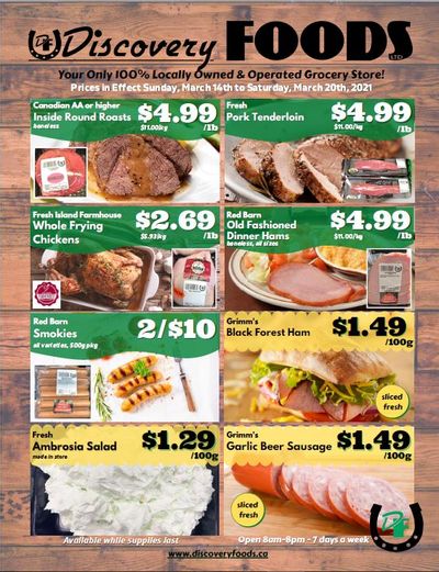Discovery Foods Flyer March 14 to 20