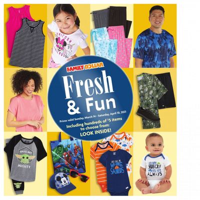 Family Dollar Weekly Ad Flyer March 14 to April 10 Family Dollar Weekly Ad Flyer March 14 to April 10