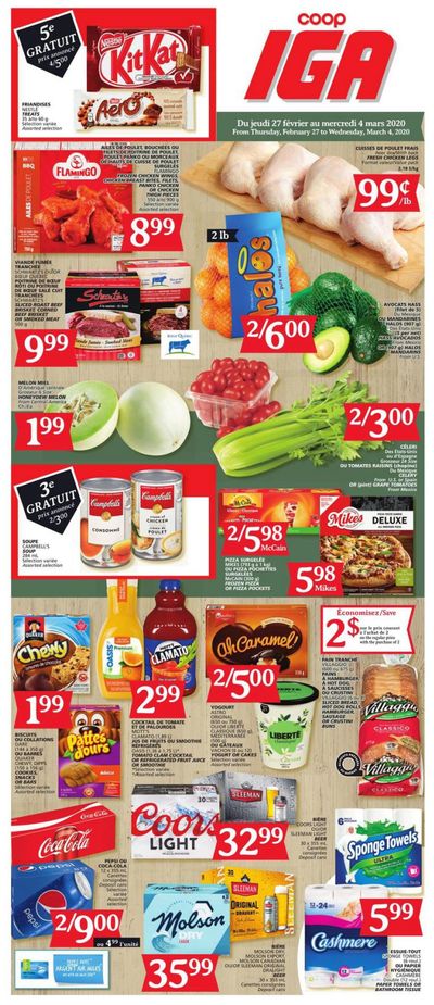Coop IGA Flyer February 27 to March 4