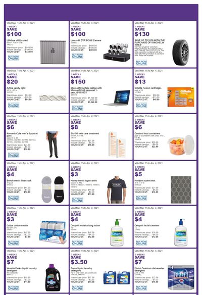 Costco (ON, NS and NL) Weekly Savings March 15 to April 4