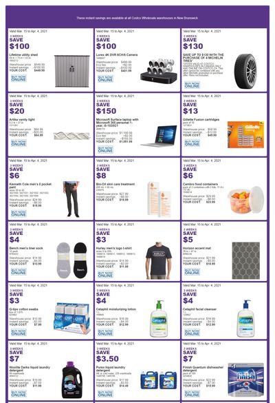 Costco (NB) Weekly Savings March 15 to April 4