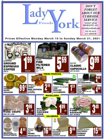 Lady York Foods Flyer March 15 to 21