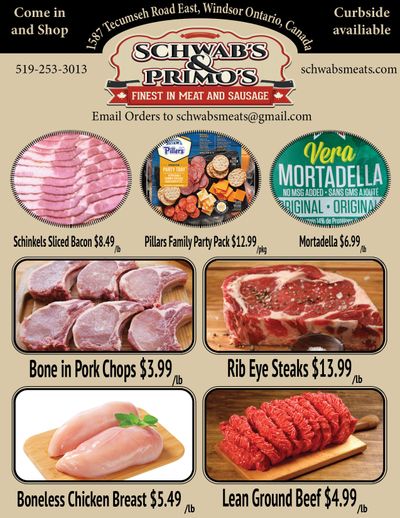 Schwab's & Primo's Flyer March 16 to 20
