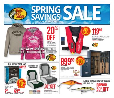 Bass Pro Shops Flyer February 27 to March 11
