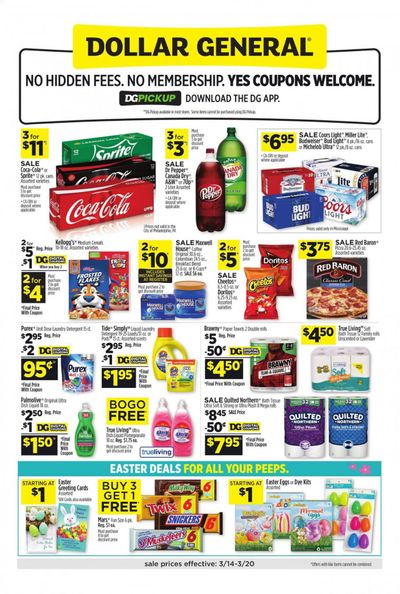 Dollar General (MS) Weekly Ad Flyer March 14 to March 20