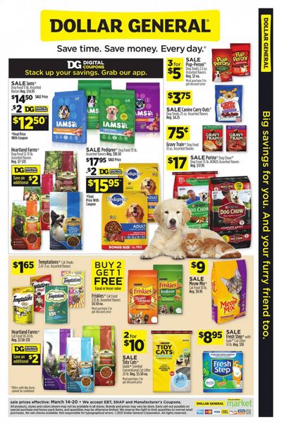 Dollar General Weekly Ad Flyer March 14 to March 20