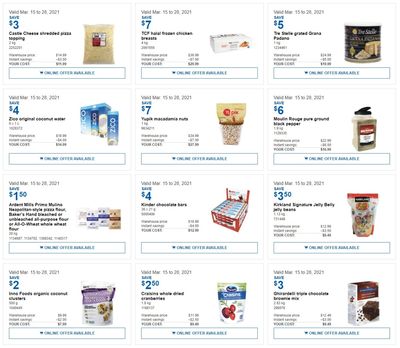 Costco Canada Business Centre Instant Savings Coupons / Flyer, until March 28