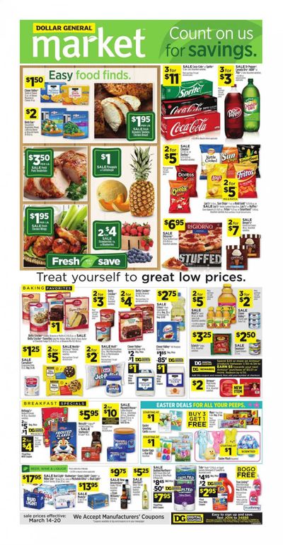 Dollar General (NV) Weekly Ad Flyer March 14 to March 20