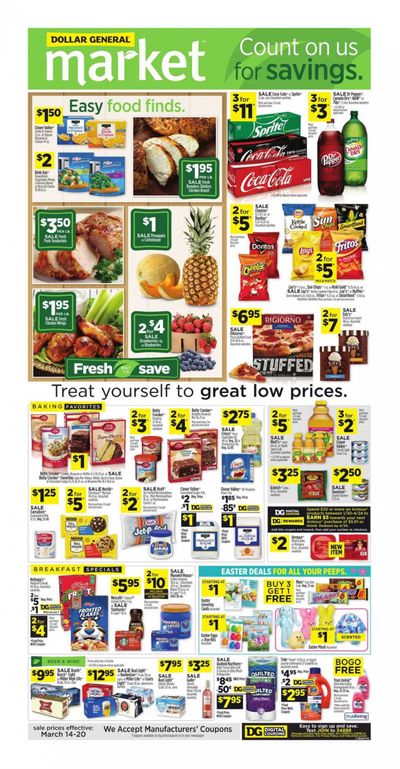 Dollar General (FL) Weekly Ad Flyer March 14 to March 20