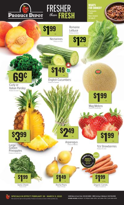Produce Depot Flyer February 26 to March 3