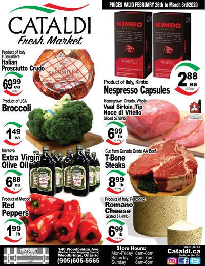 Cataldi Fresh Market Flyer February 26 to March 3