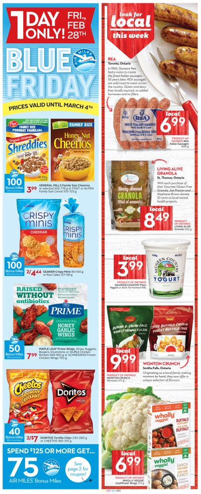 Sobeys (ON) Flyer February 27 to March 4