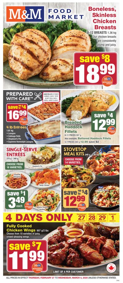 M&M Food Market (ON) Flyer February 27 to March 4