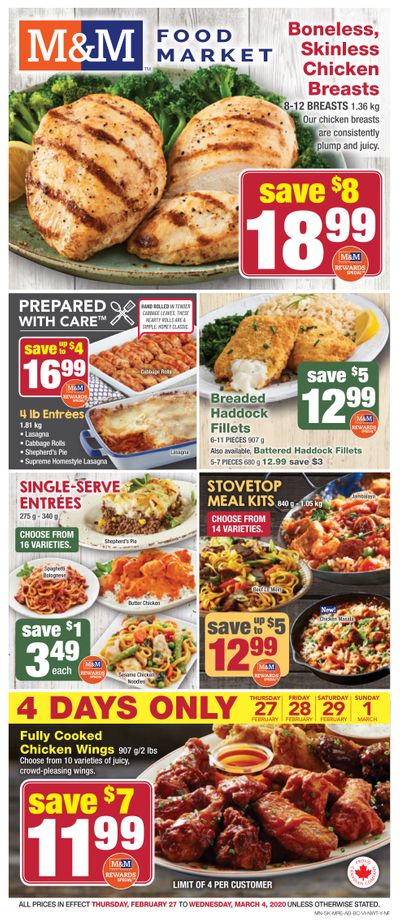 M&M Food Market (AB, BC, NWT, Yukon, NL) Flyer February 27 to March 4