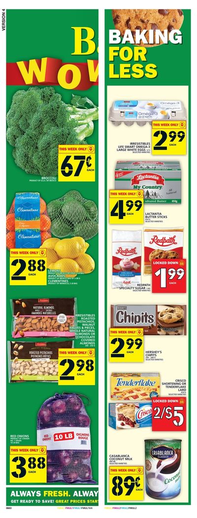 Food Basics (GTA, Kitchener and London Area) Flyer February 27 to March 4