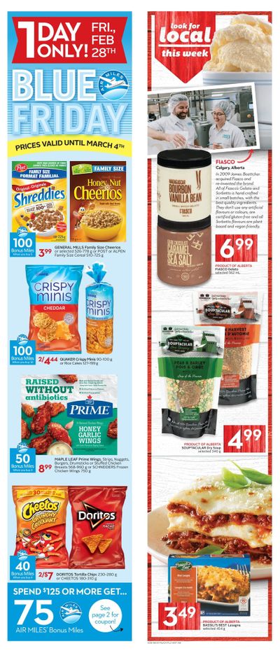Sobeys (West) Flyer February 27 to March 4