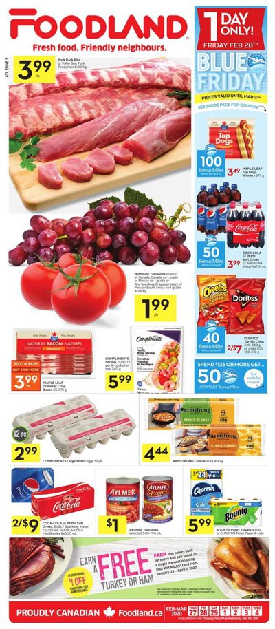 Foodland (Atlantic) Flyer February 27 to March 4