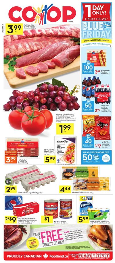 Foodland Co-op Flyer February 27 to March 4