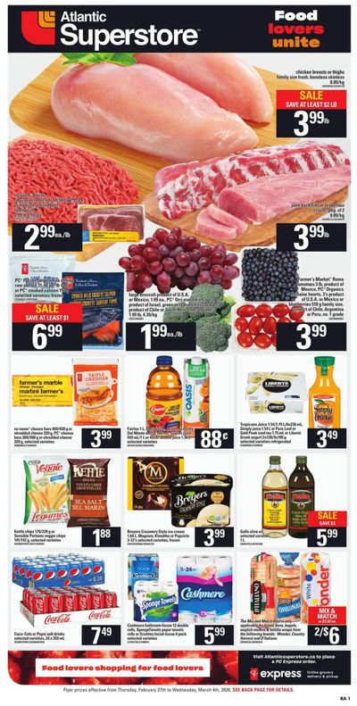 Atlantic Superstore Flyer February 27 to March 4