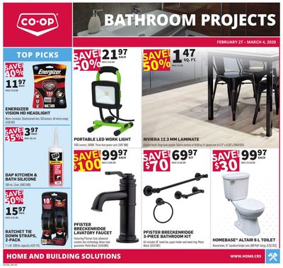 Co-op (West) Home Centre Flyer February 27 to March 4