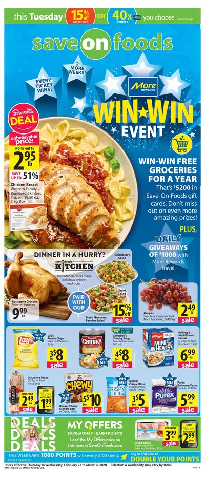 Save on Foods (AB) Flyer February 27 to March 4