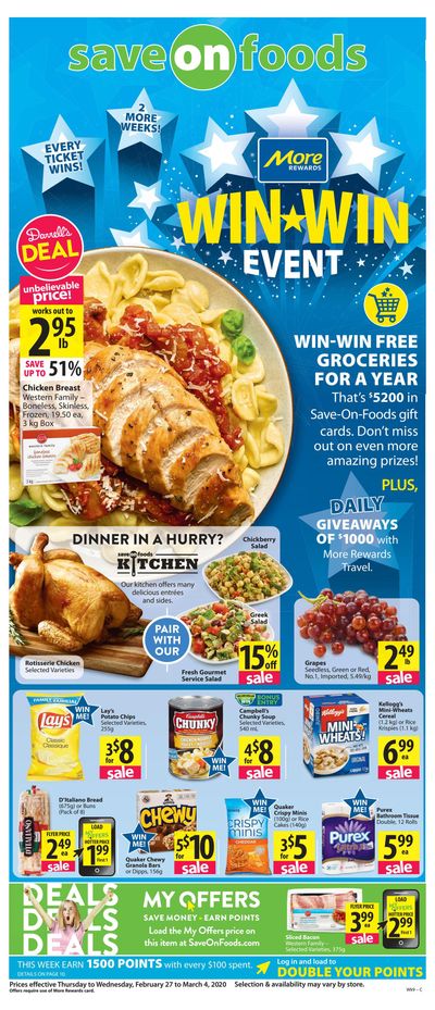 Save on Foods (SK) Flyer February 27 to March 4
