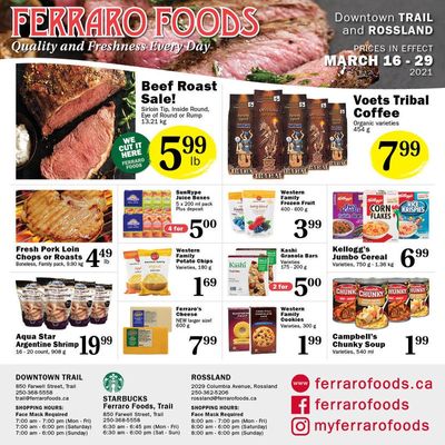 Ferraro Foods Flyer March 16 to 29