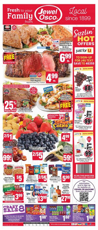 Jewel Osco (IL) Weekly Ad Flyer March 17 to March 23