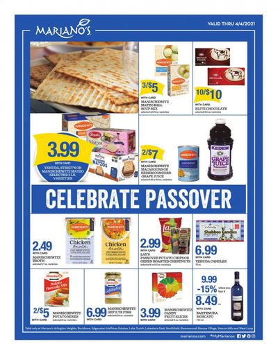 Mariano’s Weekly Ad Flyer March 17 to April 4
