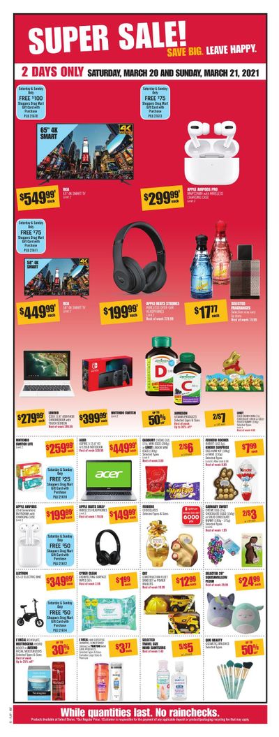 Shoppers Drug Mart (ON) Flyer March 20 to 26