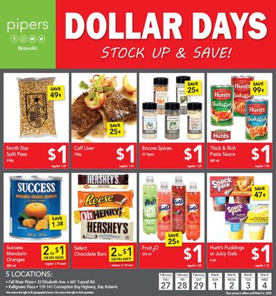 Pipers Superstore Flyer February 27 to March 4