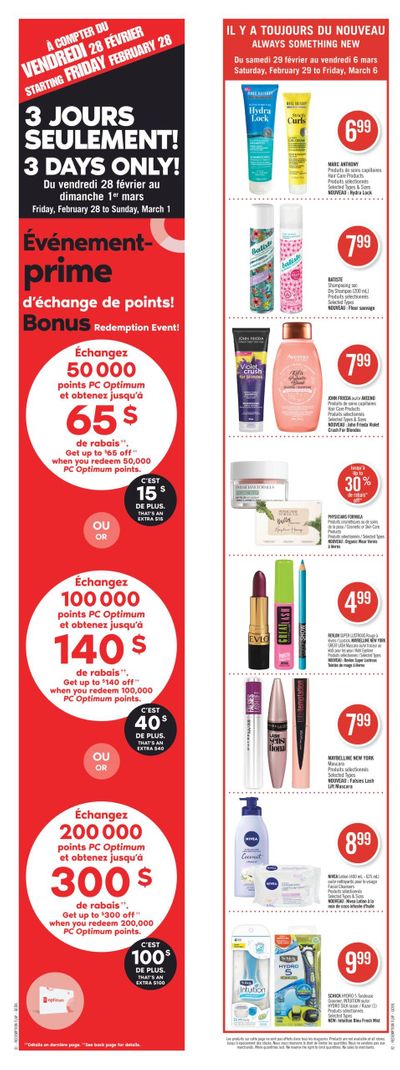 Pharmaprix Flyer February 29 to March 6
