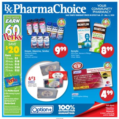 PharmaChoice Health Centre Flyer February 27 to March 4