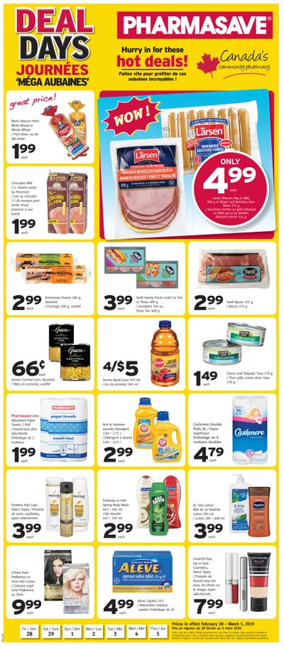 Pharmasave (NB) Flyer February 28 to March 5