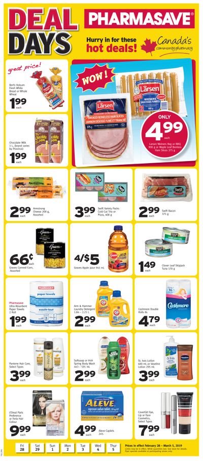 Pharmasave (Atlantic) Flyer February 28 to March 5
